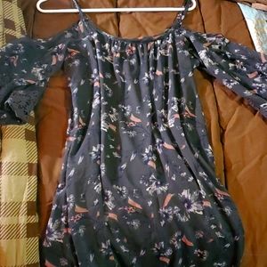 Mauriescute knee length floral dress